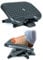 ZENO Foot Rest 3 Height Adjustable | Under Desk Foot Rest | Foot Stool with 30 Degree Tilt Angle Adjustment | Massage Surface Texture Improves Comfort for Home & Office | Black