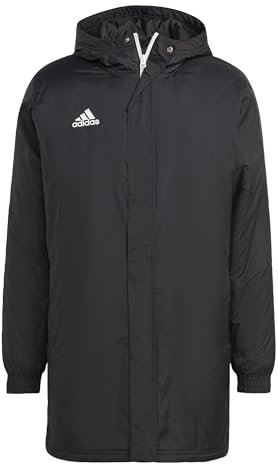 adidas Herren Entrada 22 Stadium Jacket, Black, XS