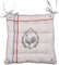 Clayre & Eef Stuhlkissen Schaumstoff 40x40x4 cm Beige Baumwolle Hahn Sitzkissen Gartenkissen Kissen für Gartenstühle