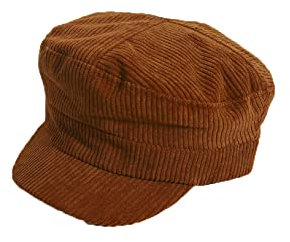 ESBANT Ballonmützen for Kinder Baskenmütze Mädchen Jungen Ballonmütze Herbst Winter Cord achteckig Hut Gatsby Ivy Cabbie Hut Home (Color : Brown, Size : Taille Unique)