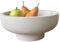 OAKOA Concrete Fruit Bowl for Kitchen Counter - Large Decorative Bowl for Home Decor - Modern Pedestal Bowl - Key Bowl for Entry Table - Footed Bowl - Entryway Bowl for Keys