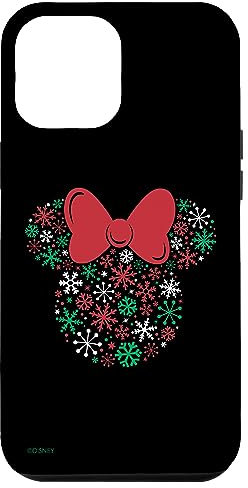 Disney Minnie Mouse Icon Holiday Snowflakes Case for iPhone 12 Pro Max