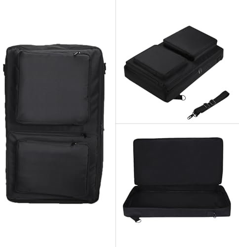 DGSYMLXGS Custodia per Pioneer DDJ-SR 2/SR, Native Instruments Traktor control S4 Mk3, Hercules DJControl Inpulse 500 lettore CD, tracolla regolabile portatile