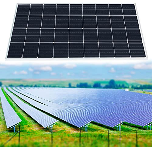 GSHAOBEN Panneau Solaire 200W/400W, Panneau Photovoltaïque 18V Avec Contrôleur 40A, Chargeur Solaire Pour Système Hors Réseau de Camping-Car Extérieur/Piece