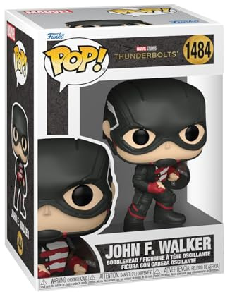 Funko POP! Marvel: Thunderbolts - John F. Walker - Figurine | Offizielles Film Merch - Vinyl Sammelfigur als Regal Deko - Geschenkidee zum Geburtstag für Fans und Sammler