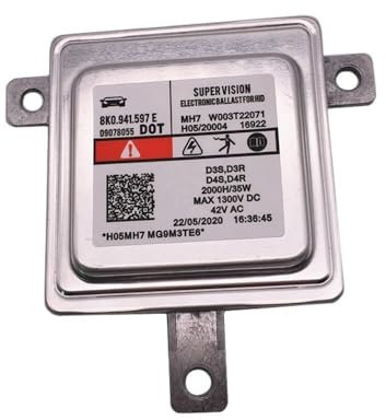 Ballast Xenon Ballast OEM D3S D3R D4S D4R 8K0941597E / W003T22071 Ajustement for Audi A1 A3 A4 A5 A6 A7 A8 Q3 Ajustement for VW CC Ajustement for siège Ajustement for Skoda Xenon Hid Ballast Phare Con