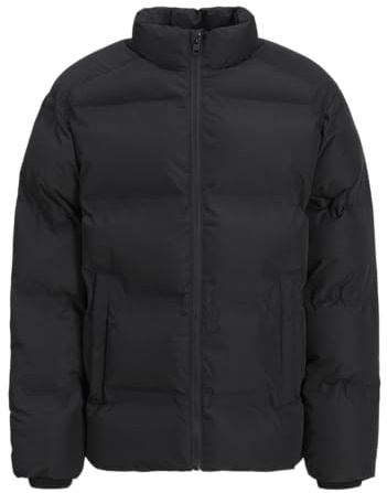 JACK & JONES JUNIOR Herren Jjesoho Puffer Collar Jnr, Black, Numeric_176