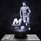 Nachttischlampe M. Salah Fußball Dekoration Fußballspieler, Geschenkidee für sportliche Männer, M. Salah Fußball-Nachtlicht für Erwachsene, Dekoration für das Schlafzimmer geschenkidee für Männer.