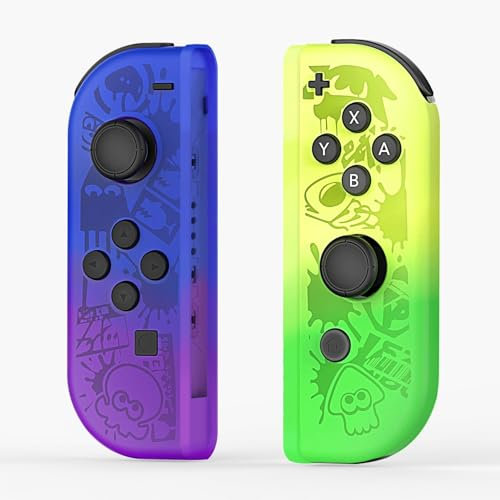 SWTCHEE Controller per Switch, Joysticks Wireless Controller con Doppia vibrazione/Risveglio/Schermata/Controllo del movimento