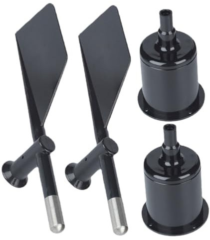 BEBEMOKO Windgeschwindigkeits-Anemometer-Gehäuse, Windrichtungsanzeige, Gehäuse für Gewächshäuser