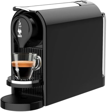 Bialetti Plus Coffee Capsule Machine - UK Plug (Black, One size)