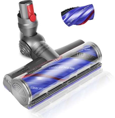 shepanyi Antigroviglio Spazzola per Pavimenti Compatibile per Dyson V12 Detect Slim, Pezzi di Ricambio per Spazzole Aspirapolvere per una Pulizia Versatile, Adatta a Pavimenti in Legno Duro e Tappeti