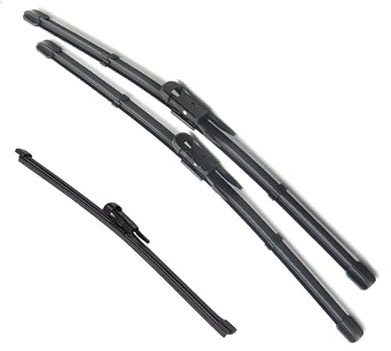 Scheibenwischer Wischerblätter für vorne und hinten, Satz für Scheibenwischer, 282615 für Mercedes für Benz für Vito für Viano W639 2011 2012 2013 2014(Left Hand Drive)