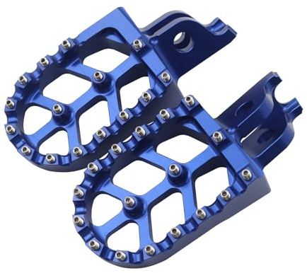 Repose-Pieds CNC avec Plaque De Pédale, pour Kawasaki KX250F KX250 KX250X KX450F KX450 KLX450R KX450X 2006-2021 2022 2023