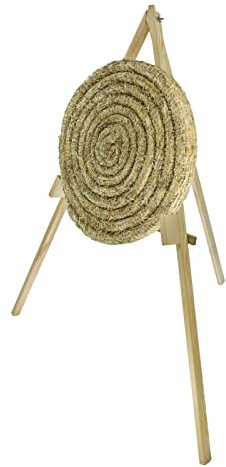Runde Strohscheibe Deluxe - Ø 80 cm x 8 cm - Zielscheibe