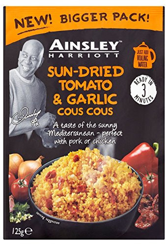 Ainsley Harriott Sun-Dried Tomato and Garlic Cous Cous, 125 g
