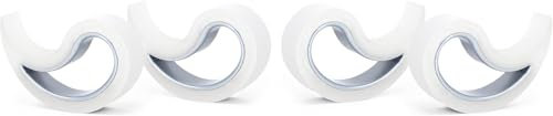 Stoppy, Stoppi, doorstopper, windowstopper, Stopper, Set of 4 Available in 14 Colours (Transparent)