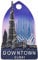 3D Downtown Dubai Refrigerator Magnet Tourist Travel Souvenirs Handmade Resin Craft Magnetic Stickers Home Kitchen Decoration Fridge Magnet Collection Gift