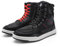 Stivali da Moto in Pelle Bovina da Uomo Scarpe da Moto da Motocross Città Corsa Strada Stivali Protettivi da Moto da Motociclista Nero 45