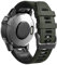 ANBEST Armbänder Kompatibel mit Garmin Fenix 7S/6S Pro/Fenix 5S Armband, Schnellverschluss Silikon 20mm Ersatzarmband für Fenix 5S Plus/D2 Delta S(Armee Grün/Schwarz)
