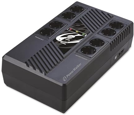 Powerwalker Vi 600 Ms Gruppo Di Continuit? [ups] A Linea Interattiva 0,6 Kva 360 W 8 Presa[e] Ac (powerwalker Vi 600 Ms - Ups - 360 Watt)