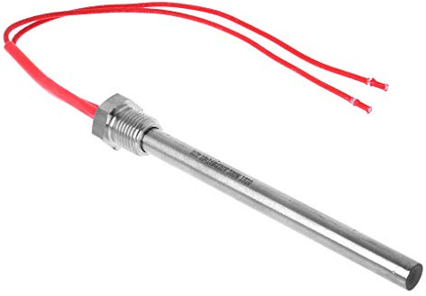 MINGSTORE 350W 220V Ignition Igniter Hot Rod Wood Pellet Stove 10 * 140mm M16*1.5 Thread for Fireplace Grill