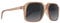 SPY OPTICS - Hot Spot Matte Translucent Amber - Smoke Fade, Sonnenbrille, Large, Unisex Erwachsene
