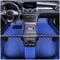 Auto Fußmatten für Mercedes Benz E-Class W212 2009-2016 Allwetter Fussmatten Set Zubehör Fußmatte,Blau