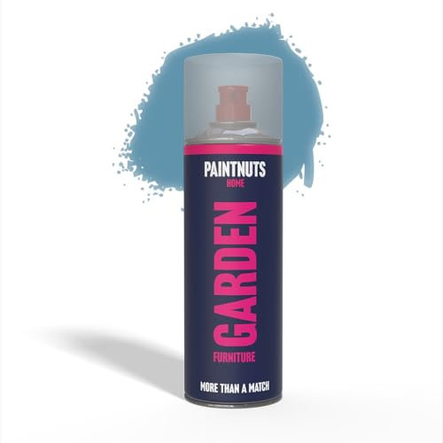 PaintNuts Garden Furniture Paint - RAL-5024 - PASTEL BLUE Satin 400ml Spray Can