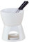 MagiDeal Pot à Fondue au chocolat, chauffe-beurre, cire, chauffe-plat, en porcelaine, en céramique, pour salle à manger, mariage, bouillon de maison
