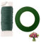 GWAWG Florist Arrangement Green Tapes Wire Kit for Flower Arrangements DIY Flower Arranging Accessories Floristry Wires Wreath Making Supplies(17.78INCH and 10.63INCH)