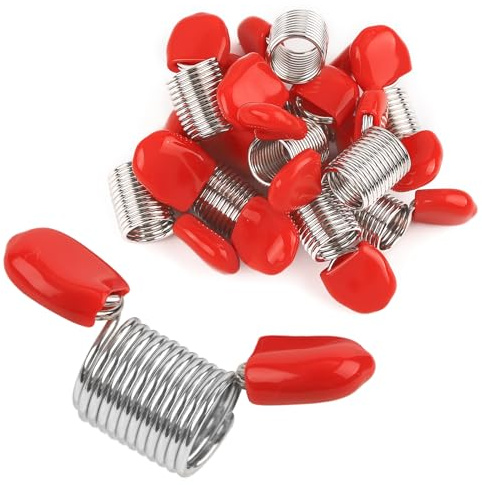 10 Stück Perlen Stopper, Perlen Stopper Schmuck DIY Armbänder Halsketten Kreativ Perlenstopper-Klemme Clip Perlendrahtenden um zu Verhindern dass Perlen Herunterfallen