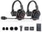 SYNCO Wireless Intercom Headset, XTALK X2 2,4GHz Vollduplex Kabelloses Kommunikationssystem 24H 350M für Film Produktion(2 PCS)
