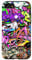 Hülle für iPhone SE (2020) / 7 / 8 Graffiti Street Art, bunter urbaner Hip-Hop