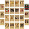 IFHDO Wanted Anime Poster, 22 Stück Heimdekoration, Mural Decor Kunstdruck, Luff-y Ace Vintage Poster für Schlafzimmer Dekoration und Wanddekoration