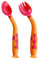 SHOWERORO 1satz Biegsames Babybesteck Set Löffel Und Für Kleinkinder Ergonomisches Essgeschirr Für Rutschfester Griff Für Selbstständige -frei Mit Saugnapf