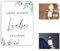 50 Stück Wunderkerzen Hochzeit Etiketten, Knicklichter Hochzeit Schild Kärtchen, Lasst Unsere Liebe Leuchten, für Wunderkerzenschilder Hochzeitsdeko, Knicklichtschilder Geschenkanhänge