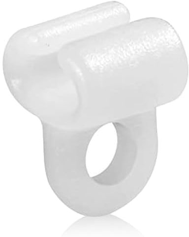 DLPRK 40 pezzi Gancio Scorrevole per Binari Tende [ganci tende, ganci per tende, ganci tende binario]