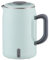 Bouilloire électrique de Voyage de 0,6L, Manche Rabattable, 400W Portative, Acier Inoxydable 304 sans BPA, Commande à un Seul Bouton, sûre Pour Camping, Bureau, Déplacements et Caravane