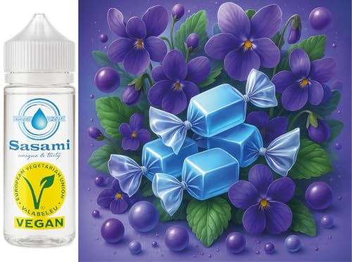 Frozen Violet - Veilchen Eisbonbon Aroma Konzentrat - Vegan - Sasami - 100ml