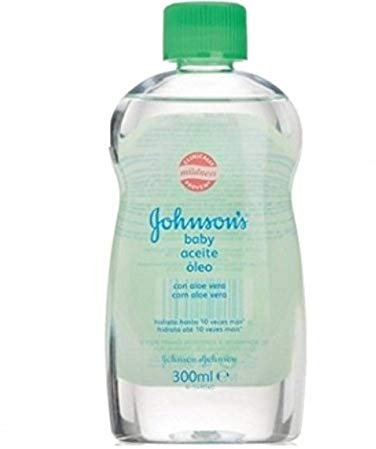 4 x Johnsons's Baby Oil Aloe Vera - 300 ml