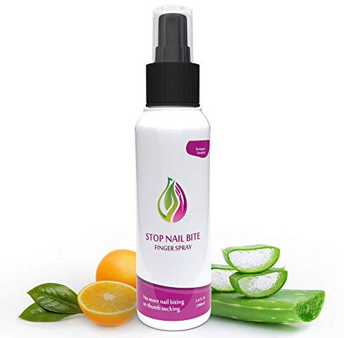 Stop Nail Biting Finger Spray - Ideal Stop Biting Nails Spray: Nail Biting Prevention for Adults & Kids, Also A Thumb Sucking Prevention for Children & Adults - Anti Nail Biting Polish, 100ml