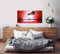 Paul Sinus Art yin und yang Wandbild in verschiedenen Größen Wähle Deine Größe 60x120cm