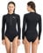 PUMA Damen Puma dames lamgarm surfpak Long sleeve surf suit, Schwarz, XS EU