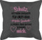 Shirtracer Kissen 50x50 - Valentinstag Partner Ideen - Schatz Habe versucht Finden - 50 x 50 cm - Grau - liebeskissen pärchen Geschenke walentinstag Love motivkissen
