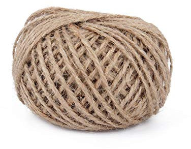 Braunes Hanfseil, Jute-Hanfseil, Hanfschnur, DIY-Hanfseil, Rolle, Hanfseil, mehrfarbig, 30 m, 1 Rolle, Juteschnur, Hanfseil für Armband, Halskette, DIY-Dekor