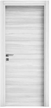 Kimono Casa - Porta Interna Effetto Legno Olmo Bianco Reversibile - 210 x 70