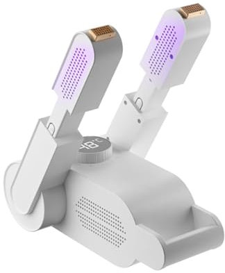 JITEM Portable Shoe Dryer w/Heat Blower Ski Boot Dryer w/120min Intelligent Timer & Adjustable Drying Rack Quick Drying Glove Dryer & Sneakers Wamer