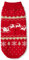 Wolters Strickpullover Santa rot/Gold, Größe:30 cm