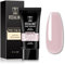 ROSALIND Extension Poly Nagelgel 60ml, Helles Violett UV LED Quick Building Nail Gel, Poligel für Nägel, für Profesionelle Salon & zu Hause DIY, Geschenk für Nagelliebhaber